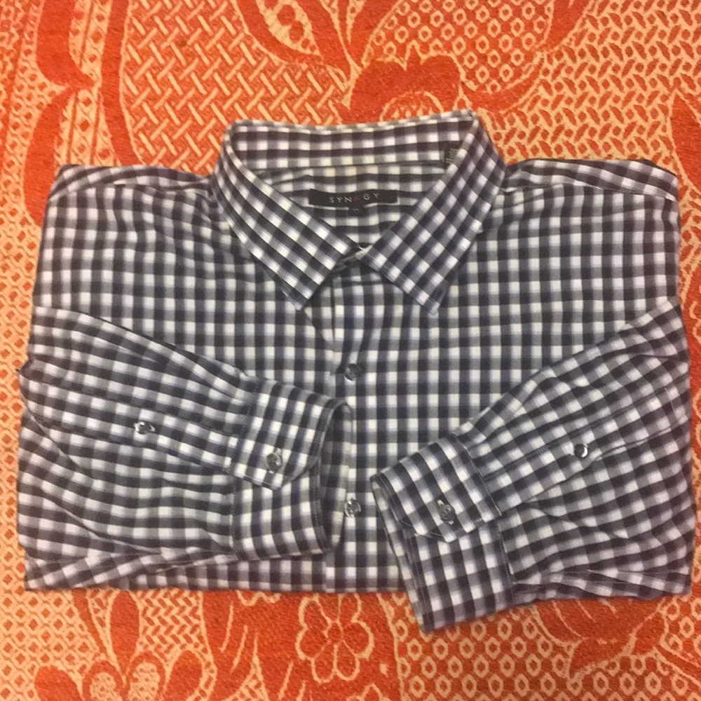 Big and Tall Long Sleeve Button Down Shirt (3XL)